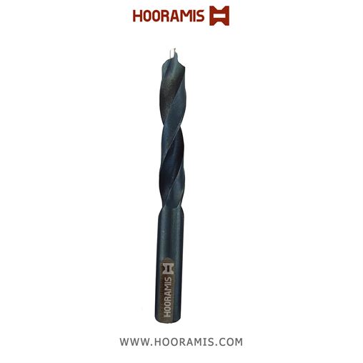 مته نوکدار چپگرد 120*12*5.5 با کد (MT 51) طرح ارجینال جهت ایجاد سوراخ چهار پهلوی دستگیره